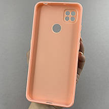 Чохол для Xiaomi Redmi 9C мармуровий чохол із захистом камери на телефон сяомі редмі 9с персиковий q7k, фото 3