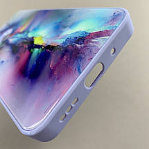 Чохол для Xiaomi Redmi 9C чохол з мармуровим візерунком на телефон сяомі редмі 9с бузковий q7k, фото 6