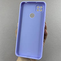 Чохол для Xiaomi Redmi 9C мармуровий чохол із захистом камери на телефон сяомі редмі 9с бузковий q7k, фото 3