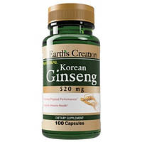 Earth's Creation Korean Ginseng 520 mg 100 caps