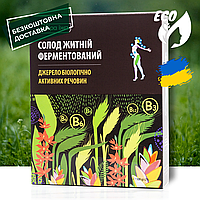 Суперфуд Солод житній ферментований Добра Їжа 100 г (коробка зі стіками)