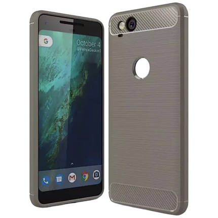 TPU чохол накладка Urban для Google Pixel 2 XL сірий, фото 1
