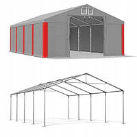 Палатка Для хранения палатка 5x8m 2/2,9 S MSD серый GR 5 м x 8 м