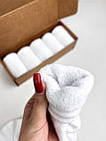Махрові теплі високі білі чоловічі термо в крафт боксі 5 пар шкарпеток, фото 2