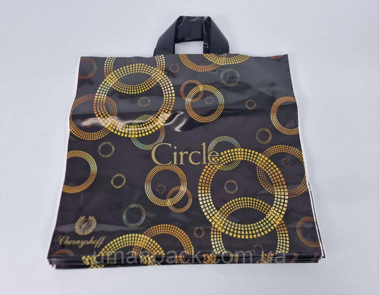 Пакет із петльовою ручкою (38*34) "Сонячне сяйво" Ренпако (25 шт.)