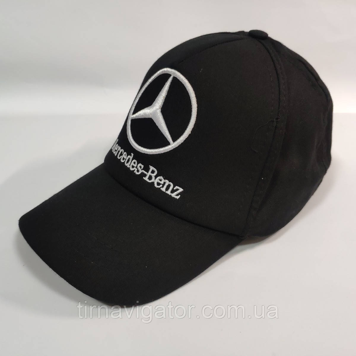 Кепка літня MERCEDES (чорна) вишивка