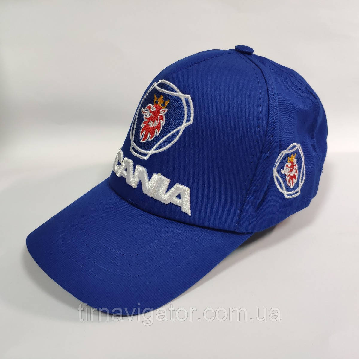 Кепка літня SCANIA (голуба) вишивка