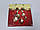 Паперовий Подарунковий Пакет Новорічний новорічні Квадрат 23*24*10 — 32 (12 шт.), фото 2