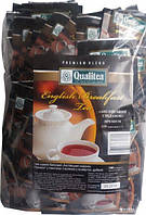 Чай черный пакетированный Qualitea Цейлон Английский завтрак 100 пакетиков