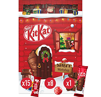 Адвент-календарь Nestle KitKat Santa's Workshop 208г (24шт) Италия