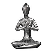 Статуетка декоративна MVM MY HOME Асана Сірий (DH-ST-19-2 GRAY)