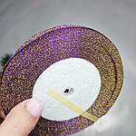 Стрічка парча 0.6 см фіолетова, фото 2