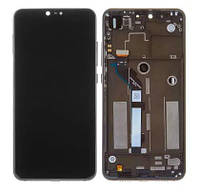 Дисплей Xiaomi Mi 8 Lite с сенсором, черный, с рамкой
