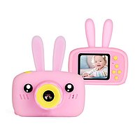 Дитячий фотоапарат Smart Kids Camera Цифрова дитяча фотокамера Зайчик