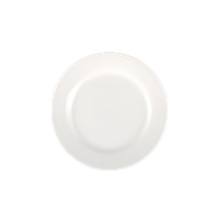 Тарелка сервировочная фарфоровая 8" Extra white Helios 200 мм (W0102)