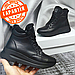 Зимові жіночі черевики кросівки на хутрі шкіряні на платформі чорні бежеві білі,кросівки жіночі зимові на хутрі спортивні 36-41, фото 7