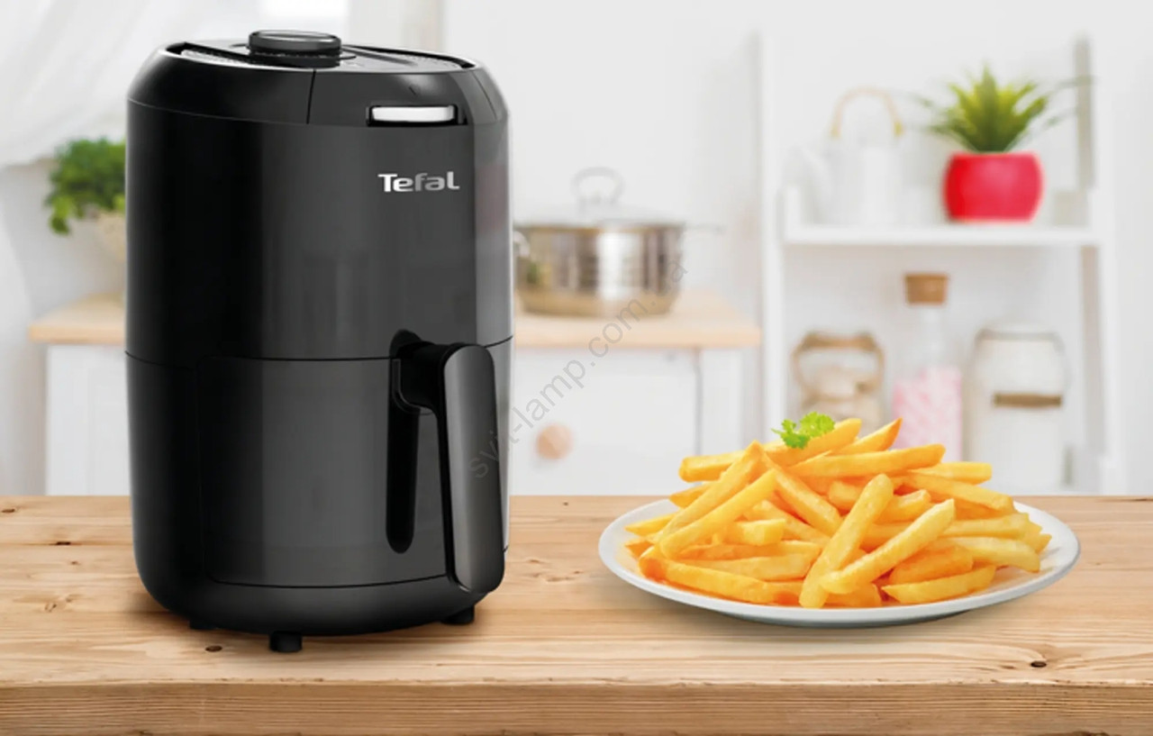 Tefal - Аеро-фритюрниця 1,6 л EASY FRY COMPACT 1030W/230V чорний