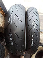 Комлект БУ Мотошин Bridgestone 180/55-17 і 120/70-17 BT-016 TL