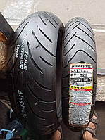 Комлект вживаних Мотошин Bridgestone 180/55-17 і 120/70-17 BT-023 TL