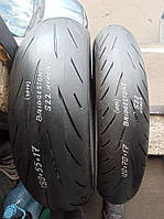 Комлект БУ Мотошин Bridgestone 180/55-17 і 120/70-17 Hyper S-22 TL