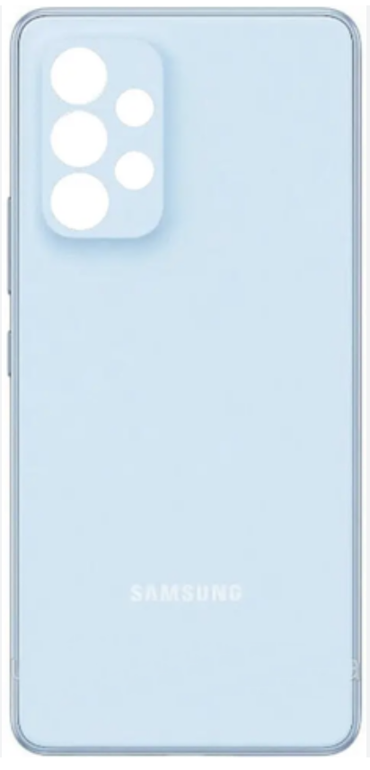 Задня кришка для Samsung A536B Galaxy A53 5G, блакитна, фото 1