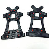 Льодоходи Professional на 10 шипів з кріпленням підвищеної надійності. 39-46р, льодоступи, фото 2