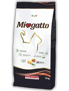 Сухий корм для котів Morando Miogatto з телятиною та ячменем 10 kg