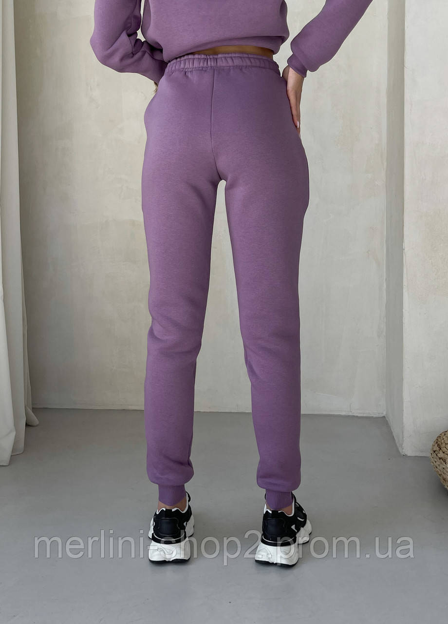 Теплый зимний женский спортивный костюм фиолетовый Мерлини Бордо 100001025, размер S-M (42-44) - фото 7 - id-p2035172359