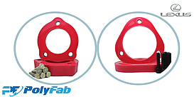 Покращення ходових якостей Lexus ES 300H за допомогою встановлення проставок для збільшення кліренсу 1