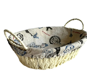 Кошик зі знімною тканиною Helios металева каркасна 260х200х90 мм (7322)