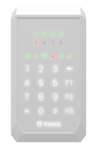Клавіатура Тірас Tiras K-PAD8+(white), фото 1