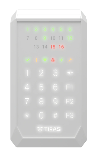 Клавіатура Тірас Tiras K-PAD16 (white)