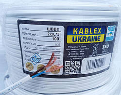 Дріт мідний. швп 2х0.75.шнур.Одеса Каблекс. Одесса. Продаж кратний 5 метрів.