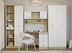 Дитячий Комплект Соната 4, Дуб Сонома, Білий