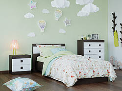 Дитячий Спальний Комплект Соната 8, Венге темний, Білий