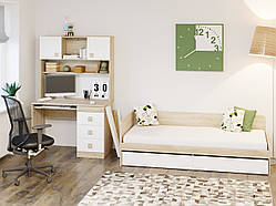 Дитячий Спальний Комплект Соната 9, Дуб Сонома, Білий