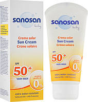 Детский солнцезащитный крем - Sanosan Baby SPF 50 (695569-2)
