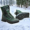 Тактичні берці зимові хакі, військові черевики олива зима, армійське взуття на зиму для зсу, розміри: 36-47, фото 5