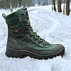 Тактичні берці зимові хакі, військові черевики олива зима, армійське взуття на зиму для зсу, розміри: 36-47, фото 3