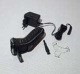 Бритва акумуляторна Esperanza EBG 002K (3 Вт, ротаційна, до 60 хв роботи, 3 рухливі головки, якісна), фото 3