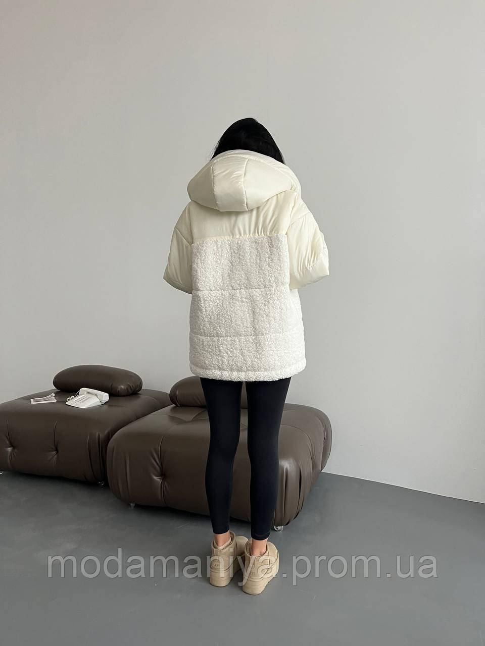 Женская стильная зимняя курточка - фото 7 - id-p2035213565