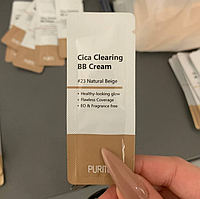 ВВ крем с экстрактом центеллы Purito Cica Clearing BB Cream (№23 Natural Beige) 1 мл