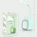 Настільна лампа з акумулятором Hello NO-05 складана світлодіодна лампа з usb, фото 5