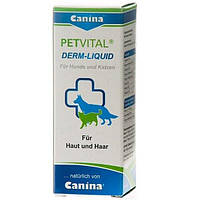 Тоник для проблемной кожи и шерсти для кошек и собак Canina Petvital Derm-Liguid 25 мл