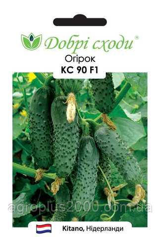Насіння Огірок партенокарпічний Ніборі F1 (KS 90 F1 ) 10 насінин Kitano Seeds Добрі Сходи
