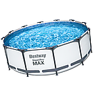 Каркасний басейн Bestway Steel Pro Max 56418 (366 х 100 см), з картриджним фільтром і сходами, фото 3