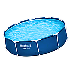 Каркасний басейн Bestway Steel Pro 56679 (305х76 см), з фільтр-насосом, фото 3