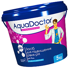 Засіб для підвищення рівня ph у гранулах Aquadoctor PH Plus 5 кг. Підвищення кислотно-лужного балансу води