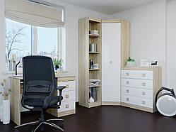 Дитячий Спальний Комплект Соната 5, Дуб Сонома, Білий