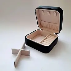 Мінішкатулка для прикрас. Чорна, фото 4